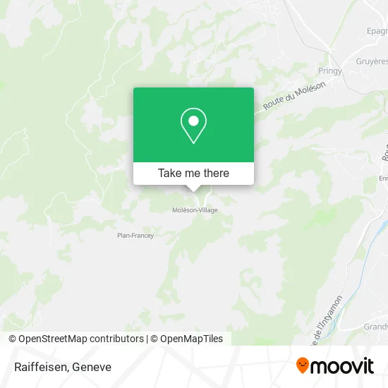 Raiffeisen map