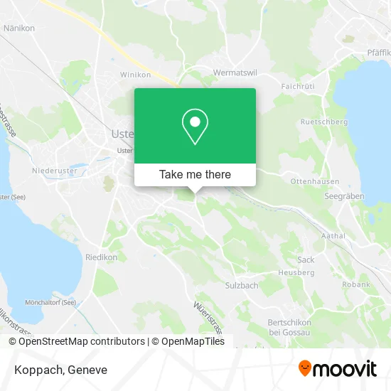 Koppach map