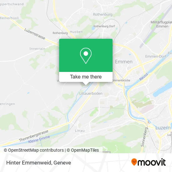 Hinter Emmenweid map