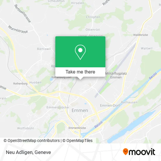 Neu Adligen map
