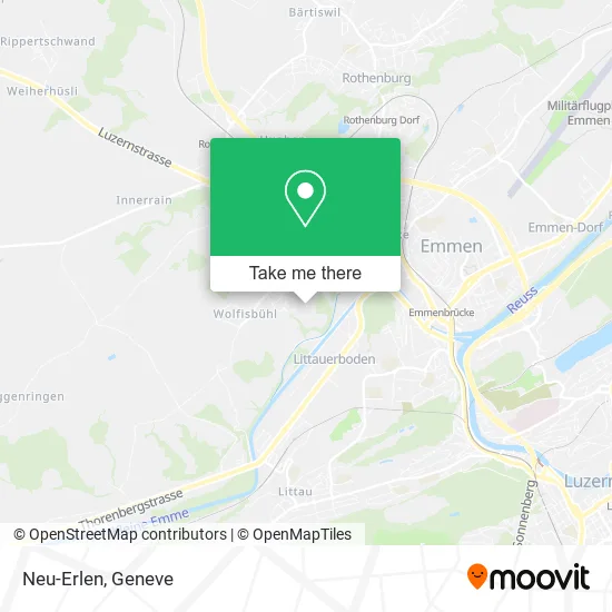 Neu-Erlen map