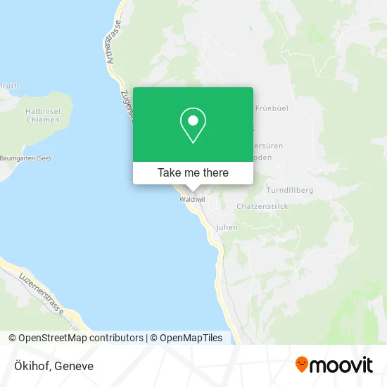 Ökihof map
