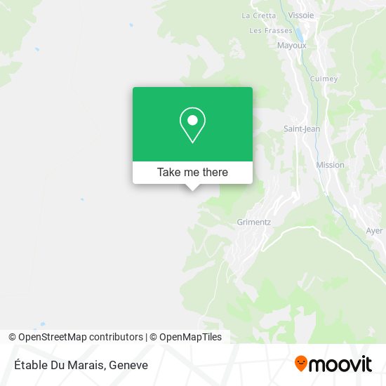 Étable Du Marais map