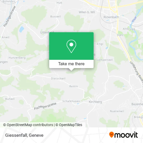 Giessenfall map