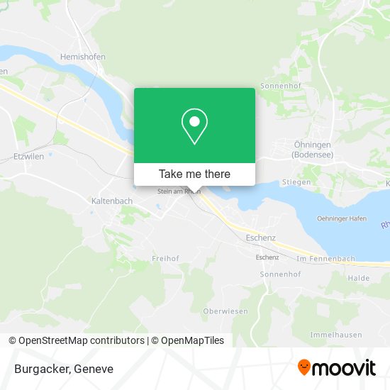 Burgacker map