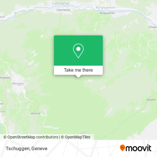 Tschuggen map