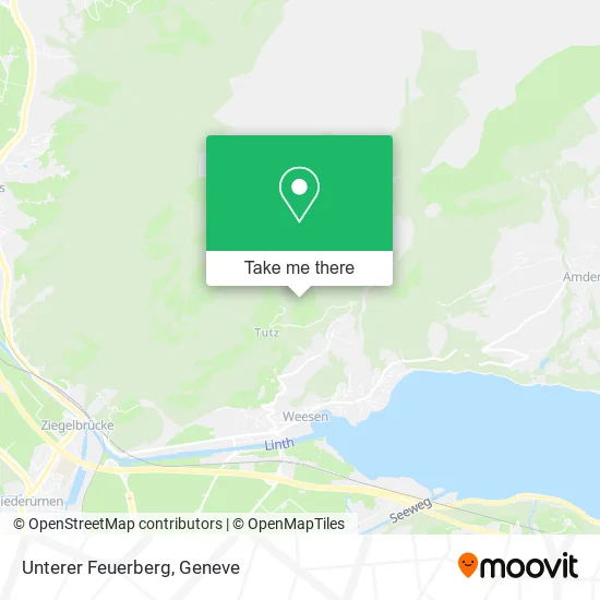 Unterer Feuerberg map