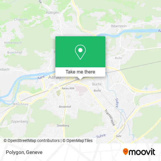 Polygon map