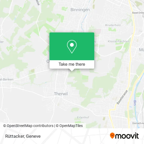 Rüttacker map