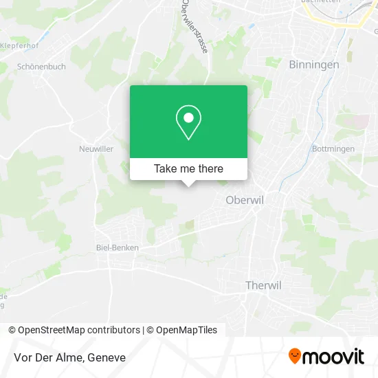 Vor Der Alme map