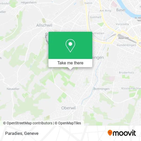 Paradies map