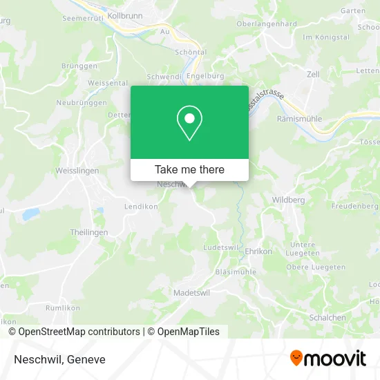Neschwil map