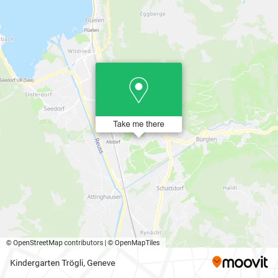 Kindergarten Trögli plan