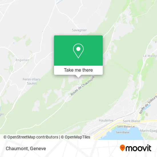 Chaumont map
