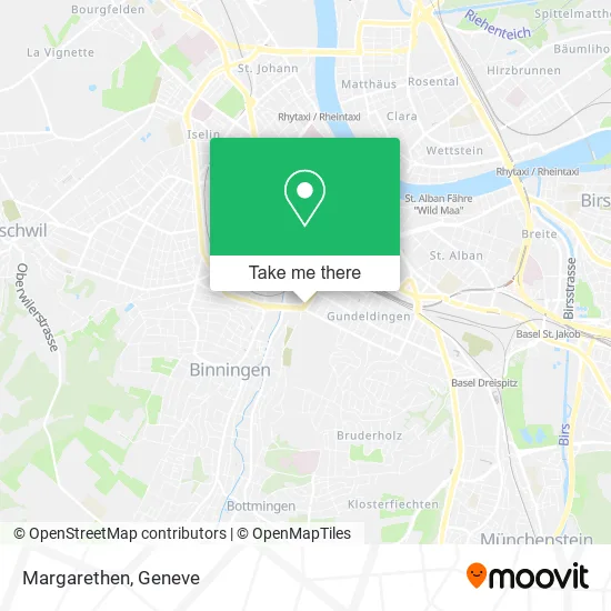 Margarethen map