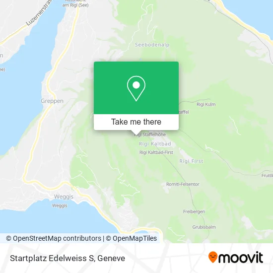 Startplatz Edelweiss S map