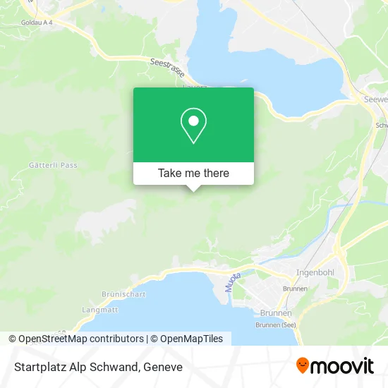 Startplatz Alp Schwand map
