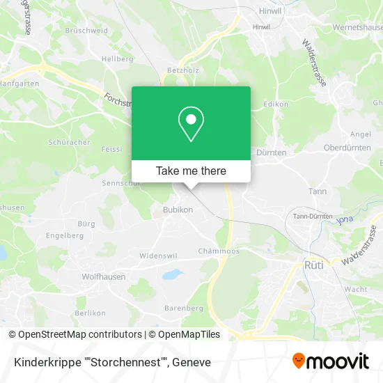 Kinderkrippe ""Storchennest"" map