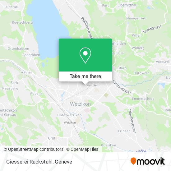 Giesserei Ruckstuhl map