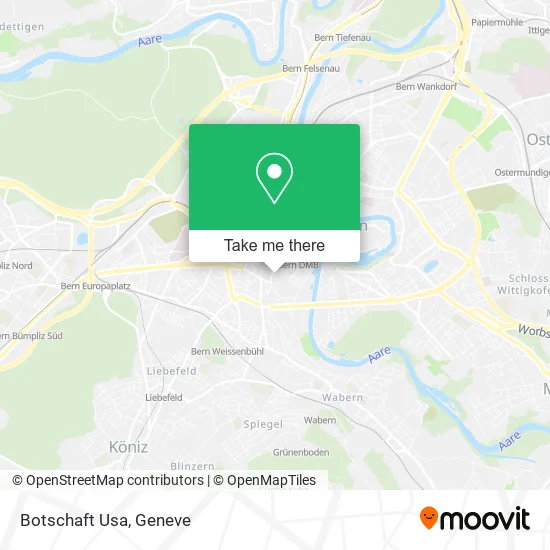 Botschaft Usa map