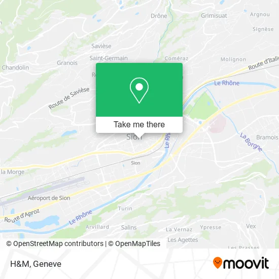 H&M map