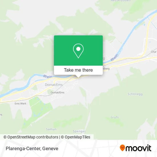 Plarenga-Center map