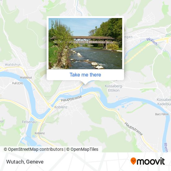 Wutach map