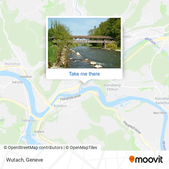 Wutach map