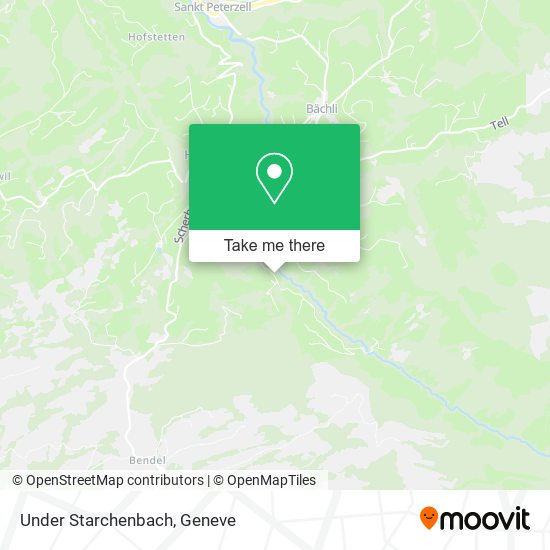 Under Starchenbach map