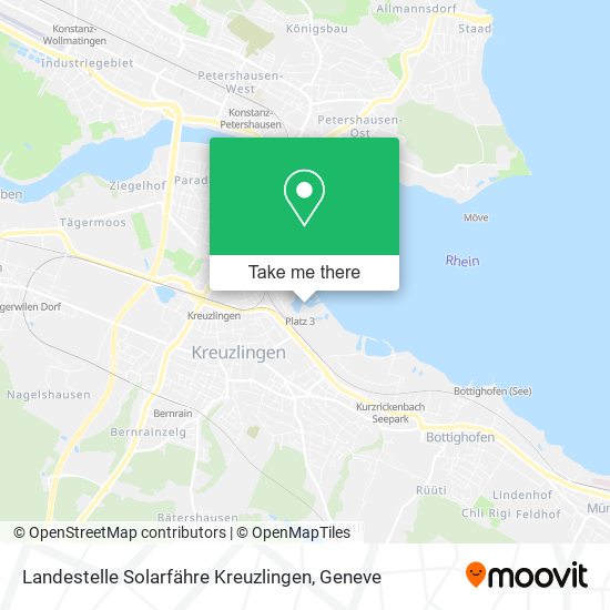 Landestelle Solarfähre Kreuzlingen map