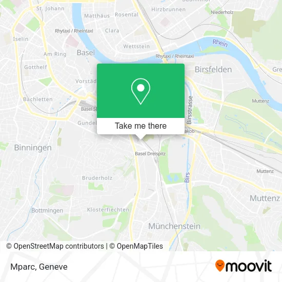Mparc map