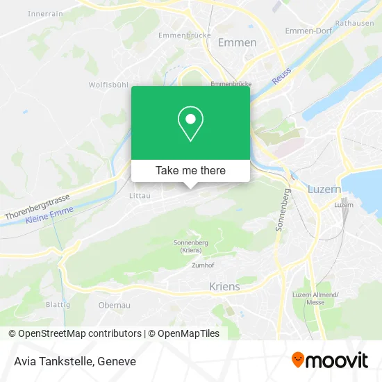 Avia Tankstelle map