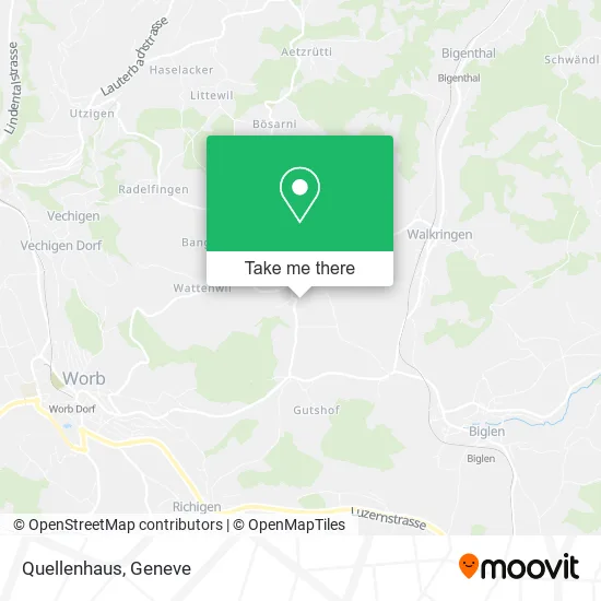 Quellenhaus map