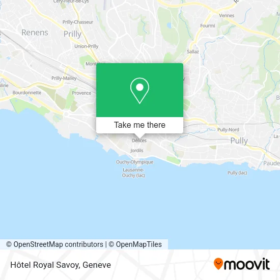 Hôtel Royal Savoy map