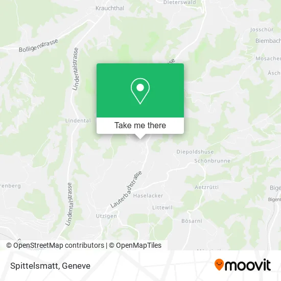 Spittelsmatt map