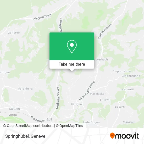 Springhubel map