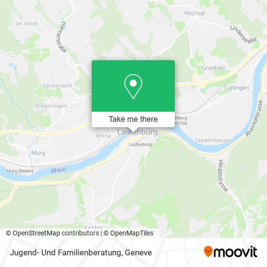 Jugend- Und Familienberatung map