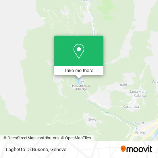 Laghetto Di Buseno map