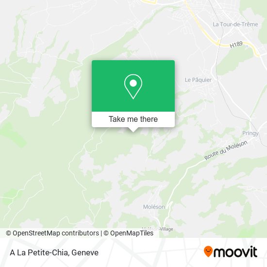 A La Petite-Chia map