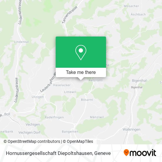 Hornussergesellschaft Diepoltshausen map