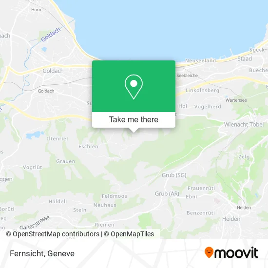 Fernsicht map