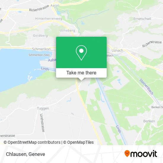 Chlausen map