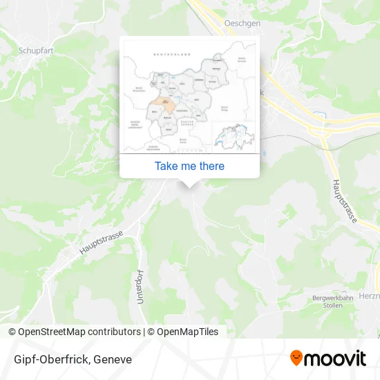 Gipf-Oberfrick map