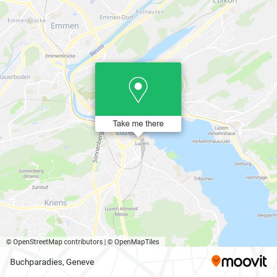Buchparadies map