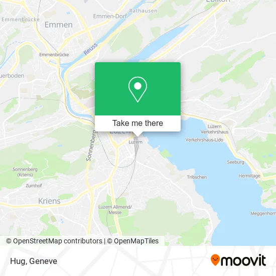 Hug map