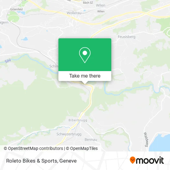 Roleto Bikes & Sports map