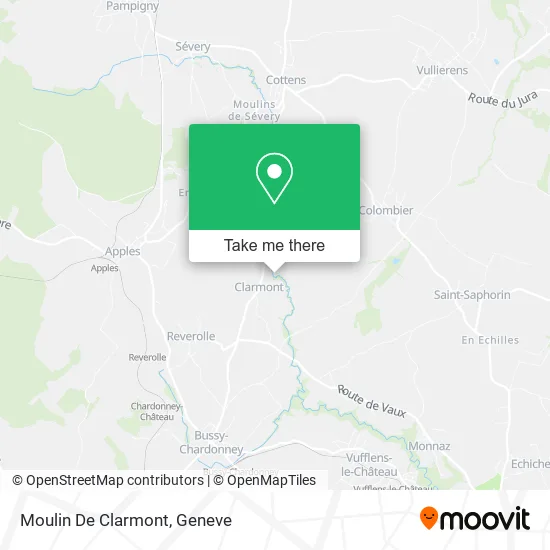 Moulin De Clarmont map