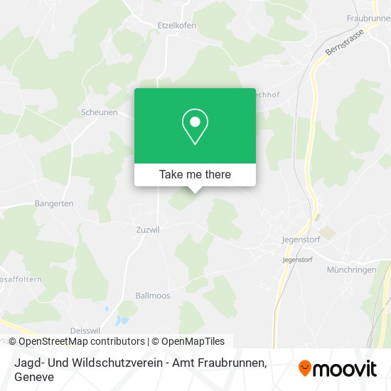 Jagd- Und Wildschutzverein - Amt Fraubrunnen map