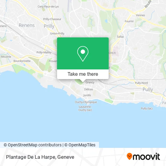 Plantage De La Harpe map