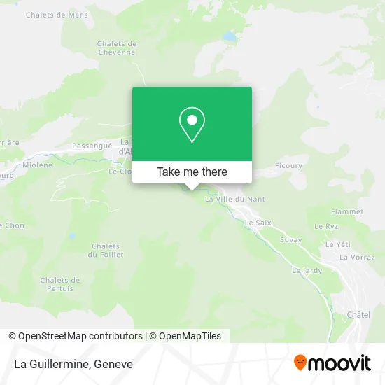 La Guillermine map
